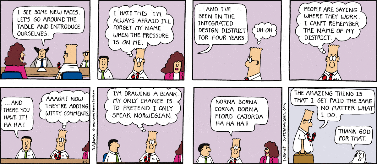 Dilbert Cartoon